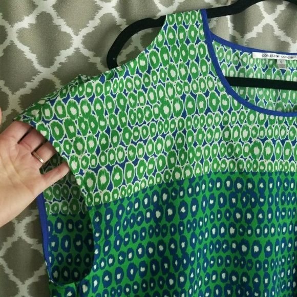 Collective Concepts Oversized Geo Top S - Picture 3 of 5